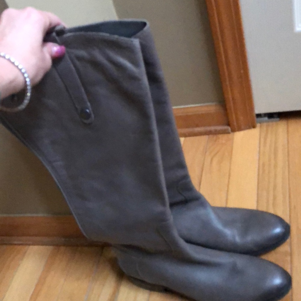 Sam Edelman Penny Boots Gray